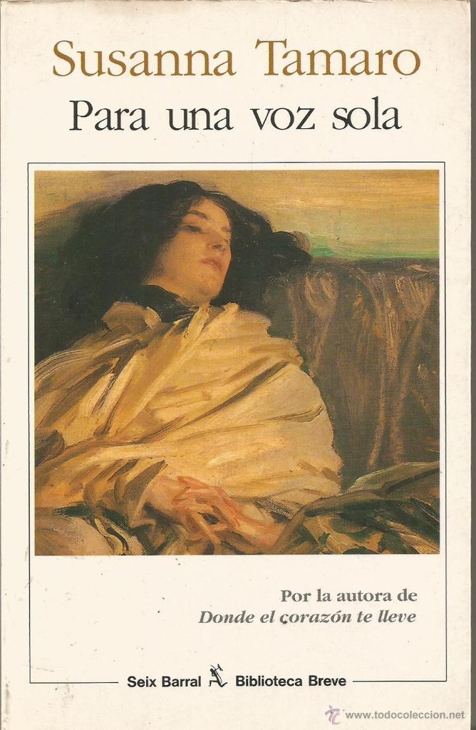 Para una voz sola - Susanna Tamaro