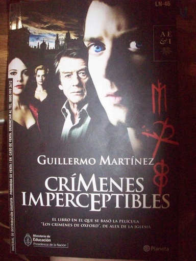 [Guillermo Martínez] Crimenes imperceptibles - Guillermo Martínez